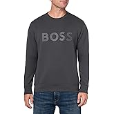 BOSS mens Boss Iconic Logo Crewneck Sweatshirt