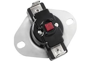 MUGLFPT 80601 High Temp Limit Switch Replacement, Compatible with Vogelzang VG5790 VG5770, USSC Bay Front 5660 & Ashley AP5660L Pellet Stoves – L210°F Temp Sensor Switch with Manual Reset Button