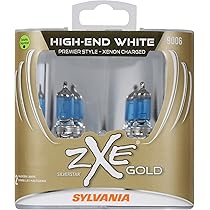 SYLVANIA SilverStar zXe GOLD Xenon Charged Halogen Headlight