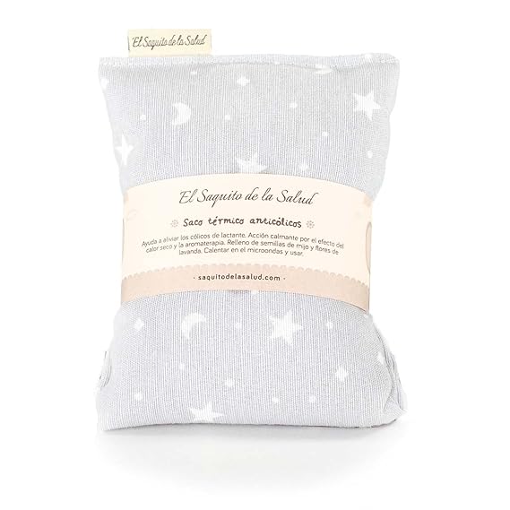 Saquito Térmico Microondas Anti Cólicos Gris (Desenfundable)