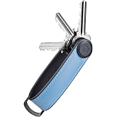 Orbitkey Key Organizer Hybrid Leather | Premium Nappa leather &amp; TPU, Stainless Steel Locking Mechanism, Slim &amp; Quiet Profile