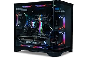 ViprTech Reaper 3.0 Gaming PC - AMD Ryzen 7 8700F (5.0Ghz Liquid Cooled), RTX 5070 12GB, 32GB DDR5 RAM, 2TB NVMe SSD, 800W Gold, VR-Ready, WiFi BT, Win 11, Desktop Computer, Black