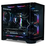 ViprTech Reaper 4.0 Gaming PC - AMD Ryzen 7 8700F (5.0Ghz Liquid Cooled), RTX 5070 12GB, 32GB DDR5 RAM, 2TB NVMe SSD, 800W Gold, VR-Ready, WiFi BT, Win 11, Desktop Computer, Black
