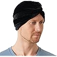 CHARM Womens Fortune Teller Turban - Gypsy Costume Mens Velvet Genie Boho Hat