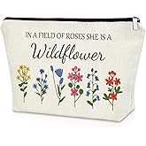 Sazuwu Inspirational Gifts for Women Religious Makeup Bag Motivational Quotes for Office Positive Birthday Decorations Cosmetic Bag Friend Encouragement Gifts Travel Pouch