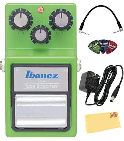 Ibanez t TS9 ギターエフェクター Amazon.com: Ibanez TS9 White Black Red Blue Electric Guitar