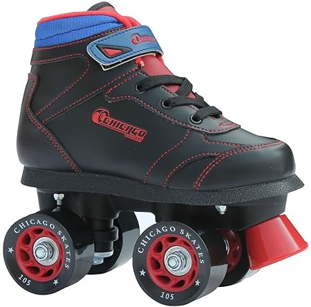 Chicago Boys Sidewalk Roller Skate- Black