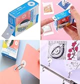 Gunwon Hole Punch Reinforcers Stickers 250 Pack PVC Waterproof 6mm Inner 15mm view 4