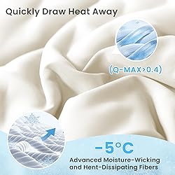 HYLEORY Cooling Comforter Twin Size - Summer