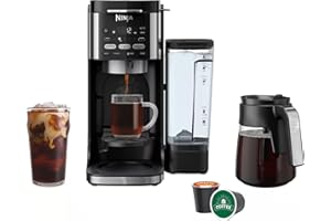 Ninja | Drip Coffee Maker | DualBrew Pro Hot & Iced Coffee | Compatible with K-Cup Pods | 3 Brew Styles (Classic, Rich, & Ice