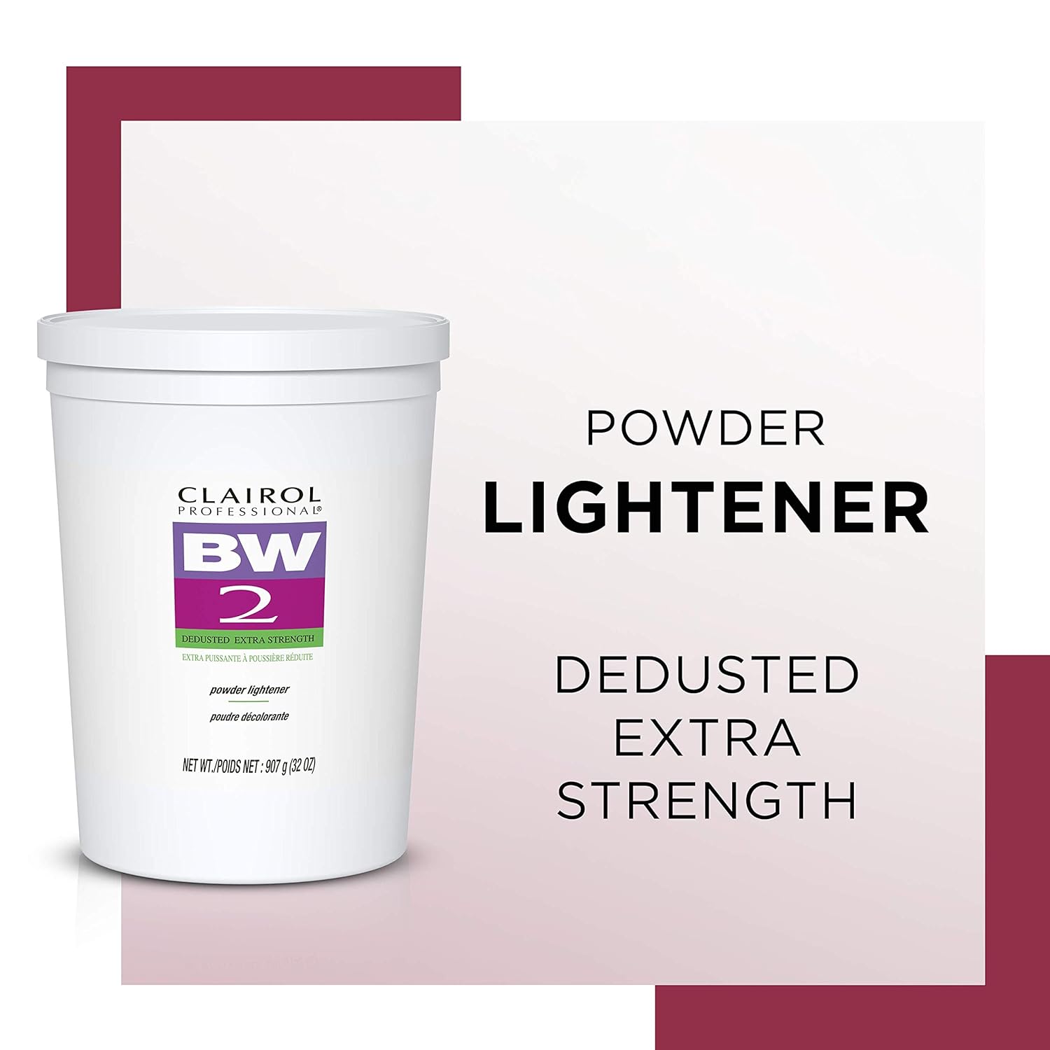 Clairol BW2 Powder Lightener for Hair Coloring, 8 oz: Beauty