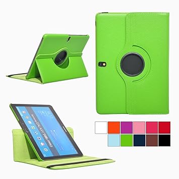 COOVY® Cover für Samsung Galaxy TAB PRO 10.1 SM-T520 SM-T525 ROTATION 360° SMART HÜLLE TASCHE ETUI CASE SCHUTZ STÄNDER | Farb