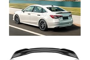 Femibon Rear Spoiler Wing Compatible with 2022 2023 2024 2025 2026 Honda Civic Sedan Sport Rear Trunk Spoiler Wing Lip for Honda Civic Sedan Accessories (Glossy Black)