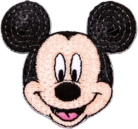 Amazon ミノダ ディズニー ミッキーマウス スパンコール刺繍デコシール Disney Mickey Mouse D01r13 シール ステッカー おもちゃ
