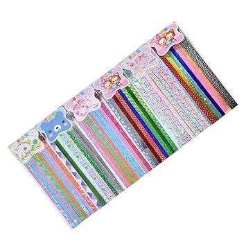 Amazoncom Random 48 Strips Star Shining Origami Lucky Star