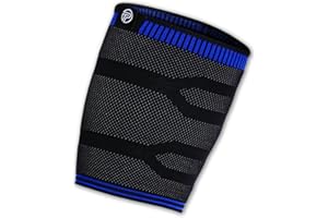 Pro-Tec Athletics 3D Flat Thigh Sleeve, Medical Grade Compression, Upper Leg Support