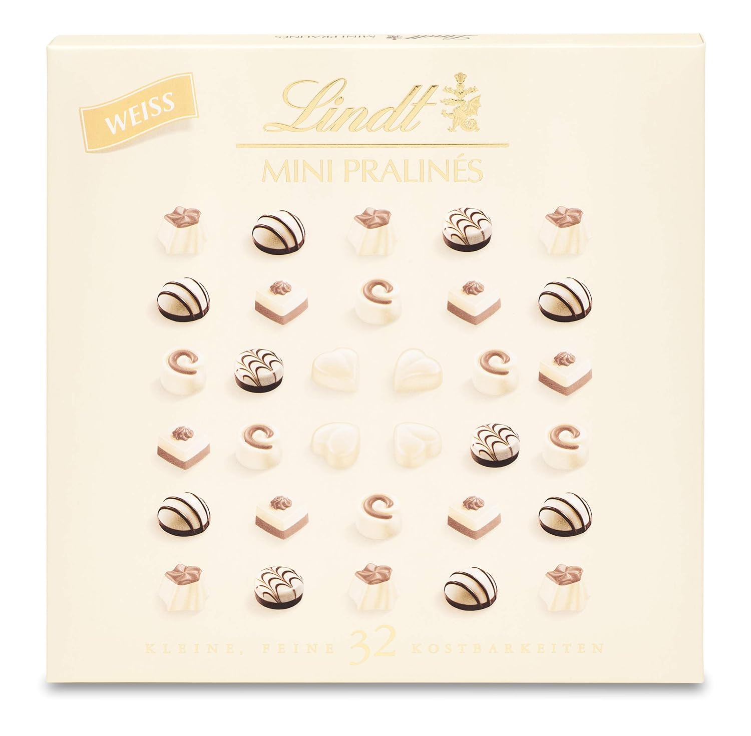 Lindt Mini Pralinés Weiß - 