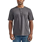 Wrangler Authentics Men's Short Sleeve Henley Tee