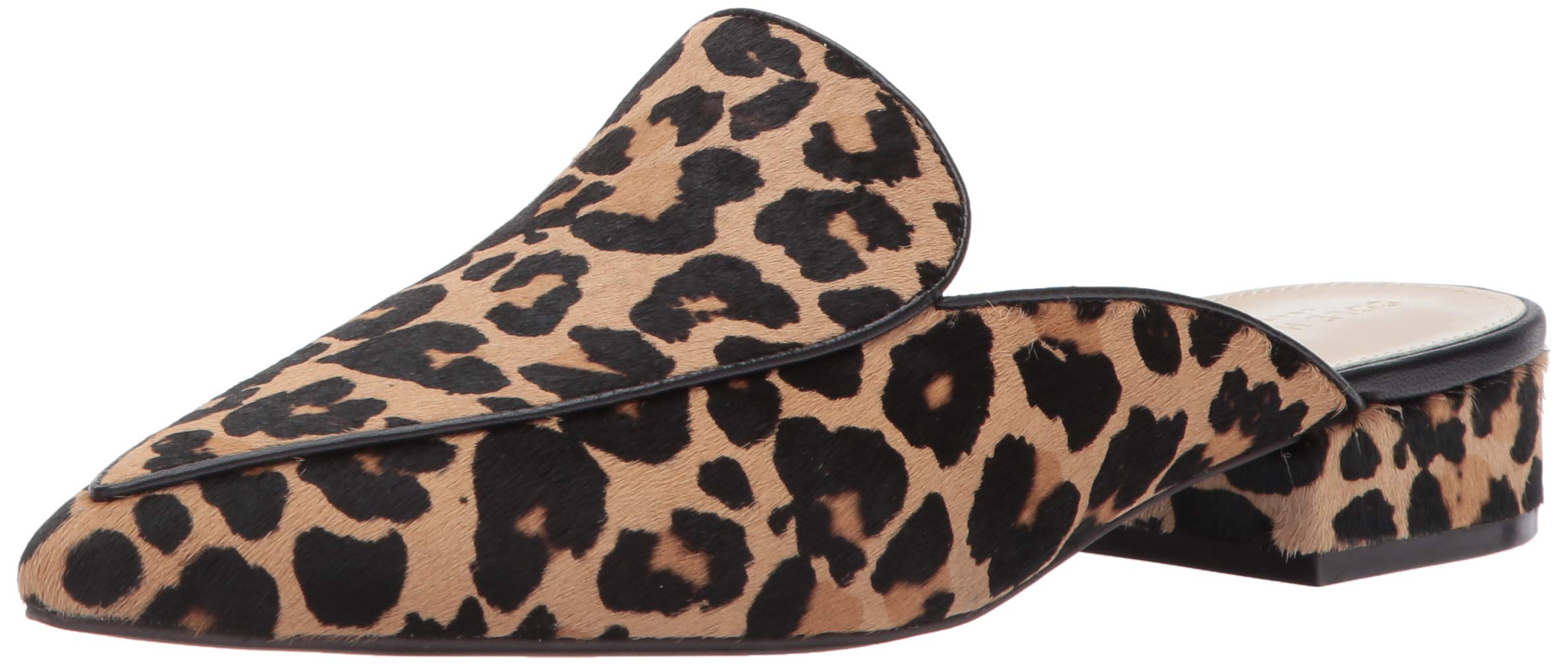 Cole Haan Women’s Piper Mule Loafer, Ocelot Hair Calf Print, 5 C US