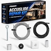 FOMIUZY 22305 5/32 Stainless Steel Accuslide Cable Repair Kit Universal Replacement Parts Fit for Accu-Slide System, Flexible Multi-Purpose RV Wire