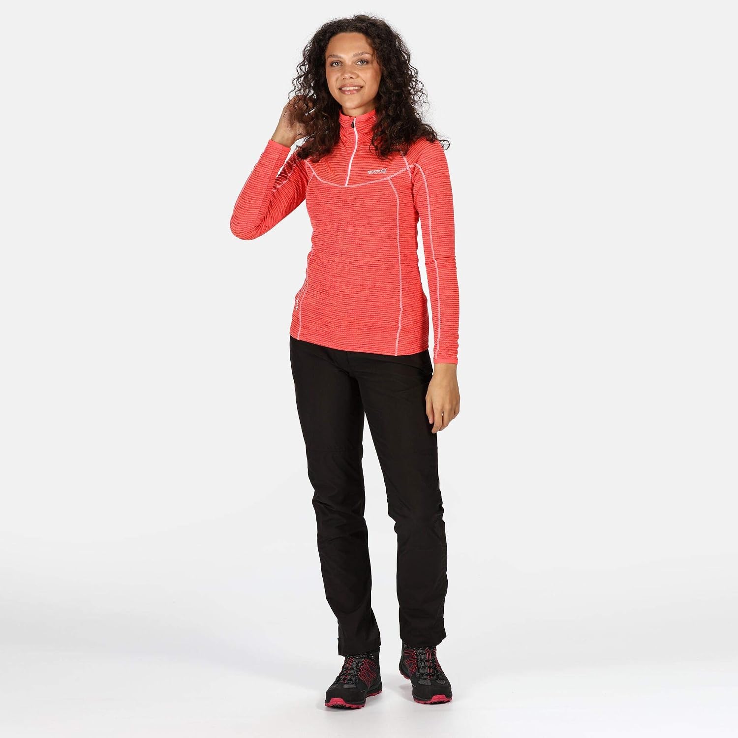 Regatta Women's Highton Waterproof Overtrousers Black - Image 4