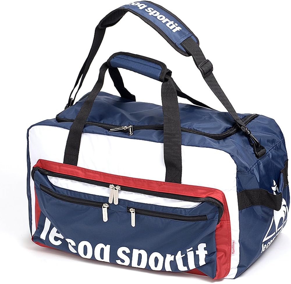 Amazon (ルコックスポルティフ) le coq sportif 2wayボストンバッグ 036130 3.ネイビー le coq