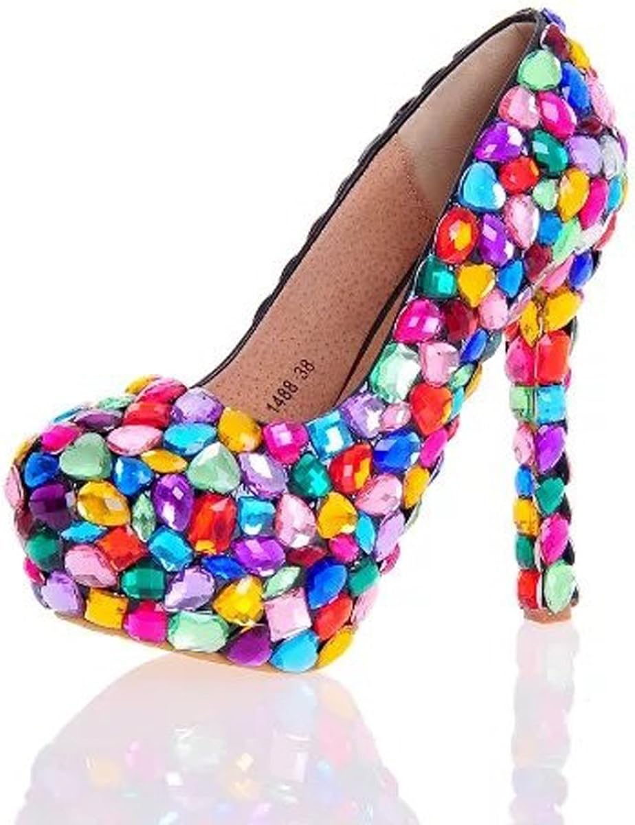 colorful heels
