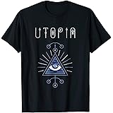 Todd Rundgren's Utopia Eye Tee Officially Licensed T-ShirtOEKO-TEX STANDARD 100