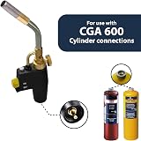 Pipestation 12x Mapp Pro Plus Gas Canister 1" x 20 UNEF Cylinder for Blowtorch view 3
