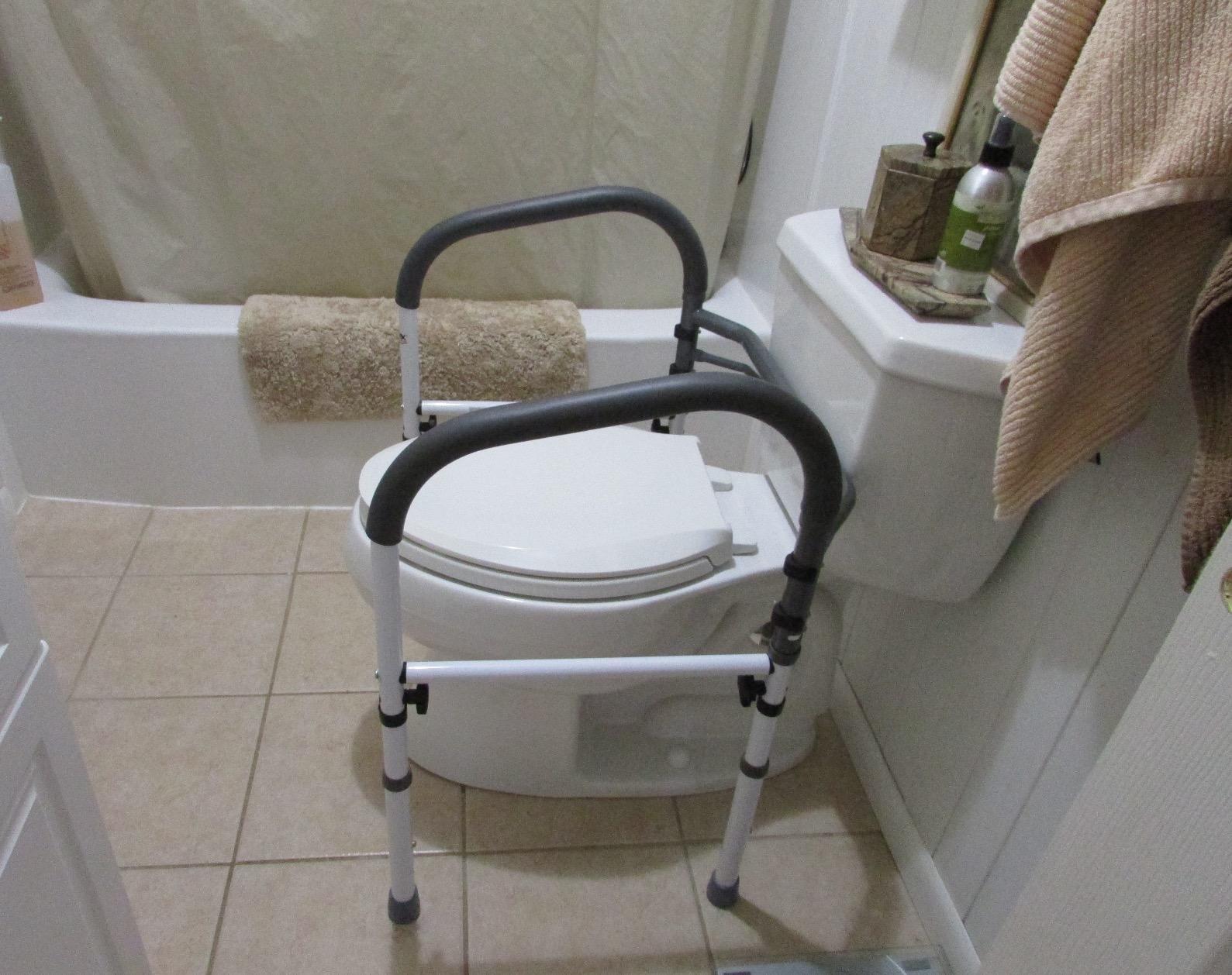9/mo Finance Carex Toilet Safety Rails Toilet Handles for Elderly