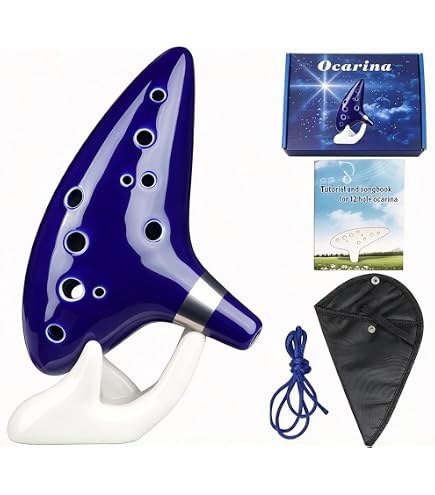 Amazon.com: Ohuhu Ocarina 12 Hole Alto C with Song Book, Gift for