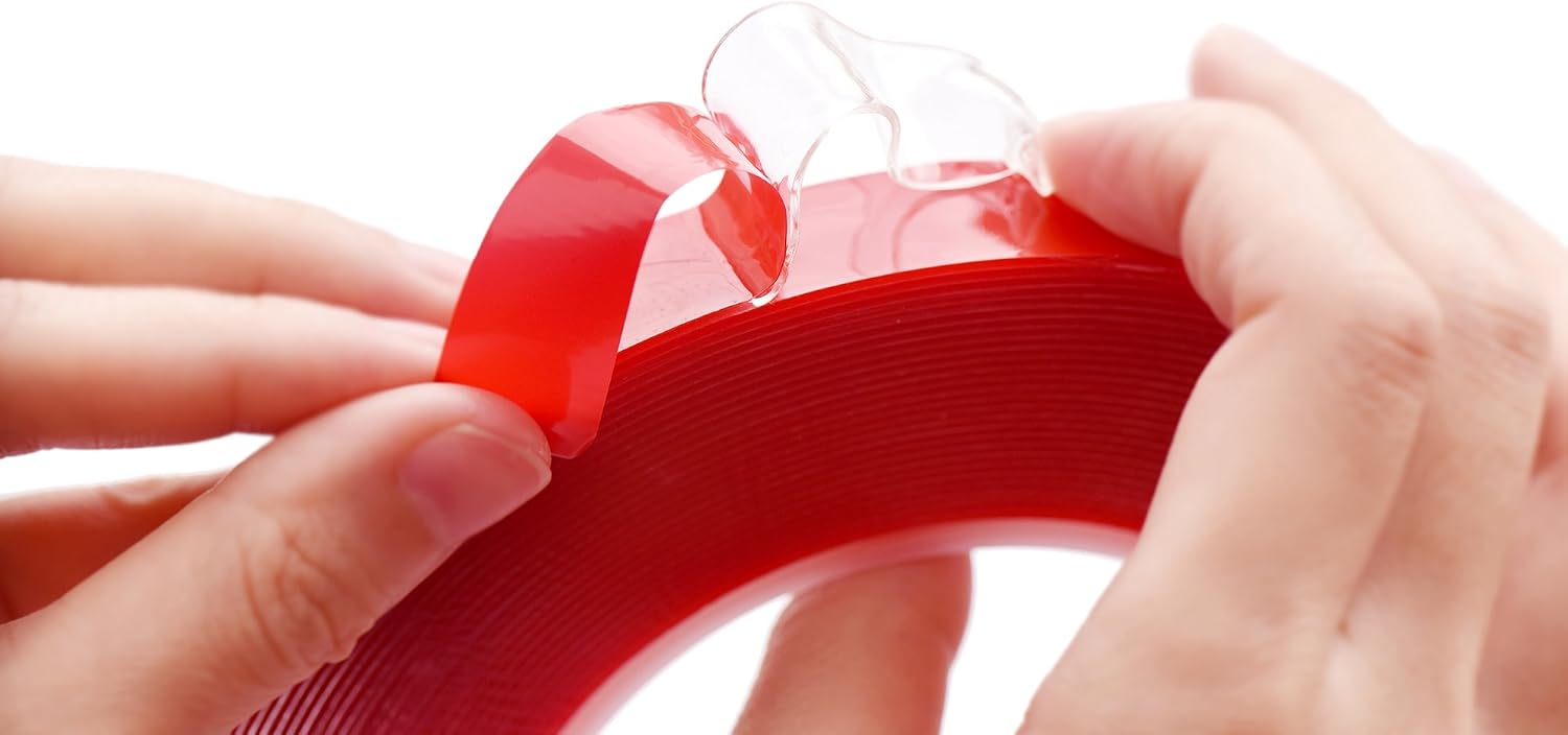FiveSeasonStuff Multi-Purpose Strong Double Sided Adhesive Acrylic Tape 10 Metre 1mm x 15mm No Residue & Waterproof - Image 3
