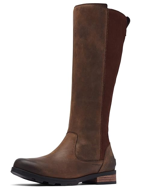sorel emelie leather tall boots