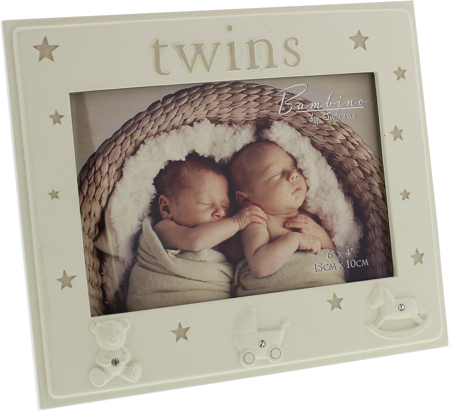 Twins Photo Frame Gift Twin Baby Frame With Icons