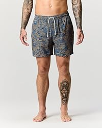 Huckberry Wellen Performance Lined Swim Trunks
