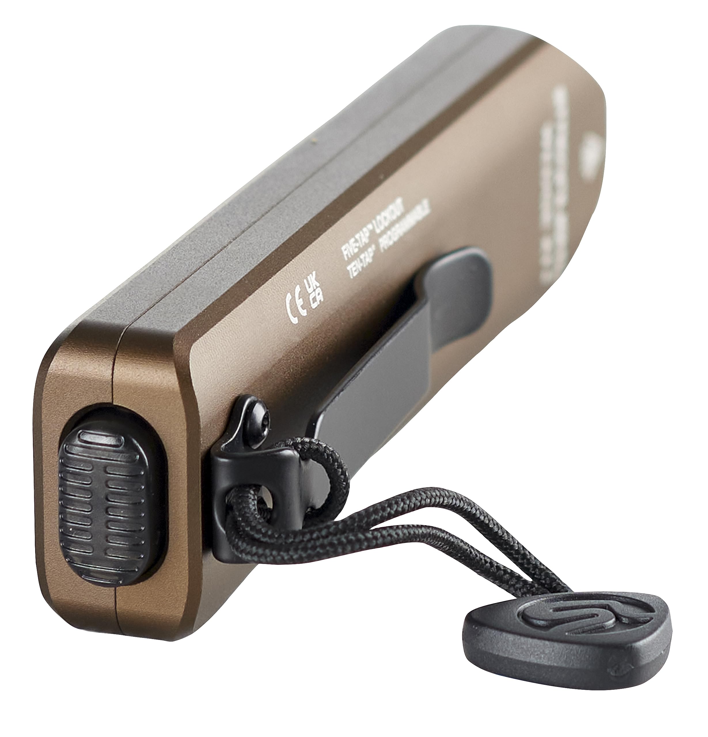 Streamlight 88813 Wedge XT 500-Lumen 1900-Candela Flat Everyday Carry Flashlight, Includes USB-Cable and Pocket Lanyard, Coyote