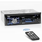 Boss Audio Systems 508UAB Multimedia Car Stereo - Single Din, Bluetooth Audio/Hands-Free Calling, Built-in Microphone, CD/MP3