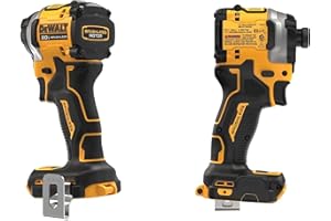 DEWALT ATOMIC 20V MAX* 1/4 in. Brushless Cordless 3-Speed Impact Driver one-pack Bare Tool (1pack ATOMIC 20V MAX Brushless 1/4 in. 3Speed Drive)