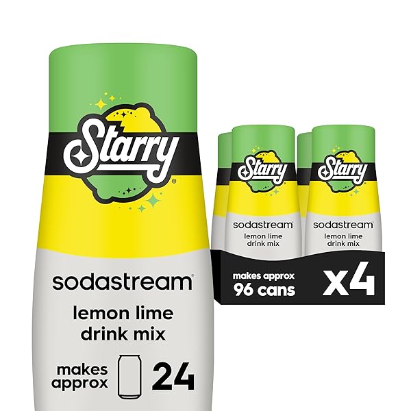 SODASTREAM® STARRY® BEVERAGE MIX (440ML, PACK OF 4)
