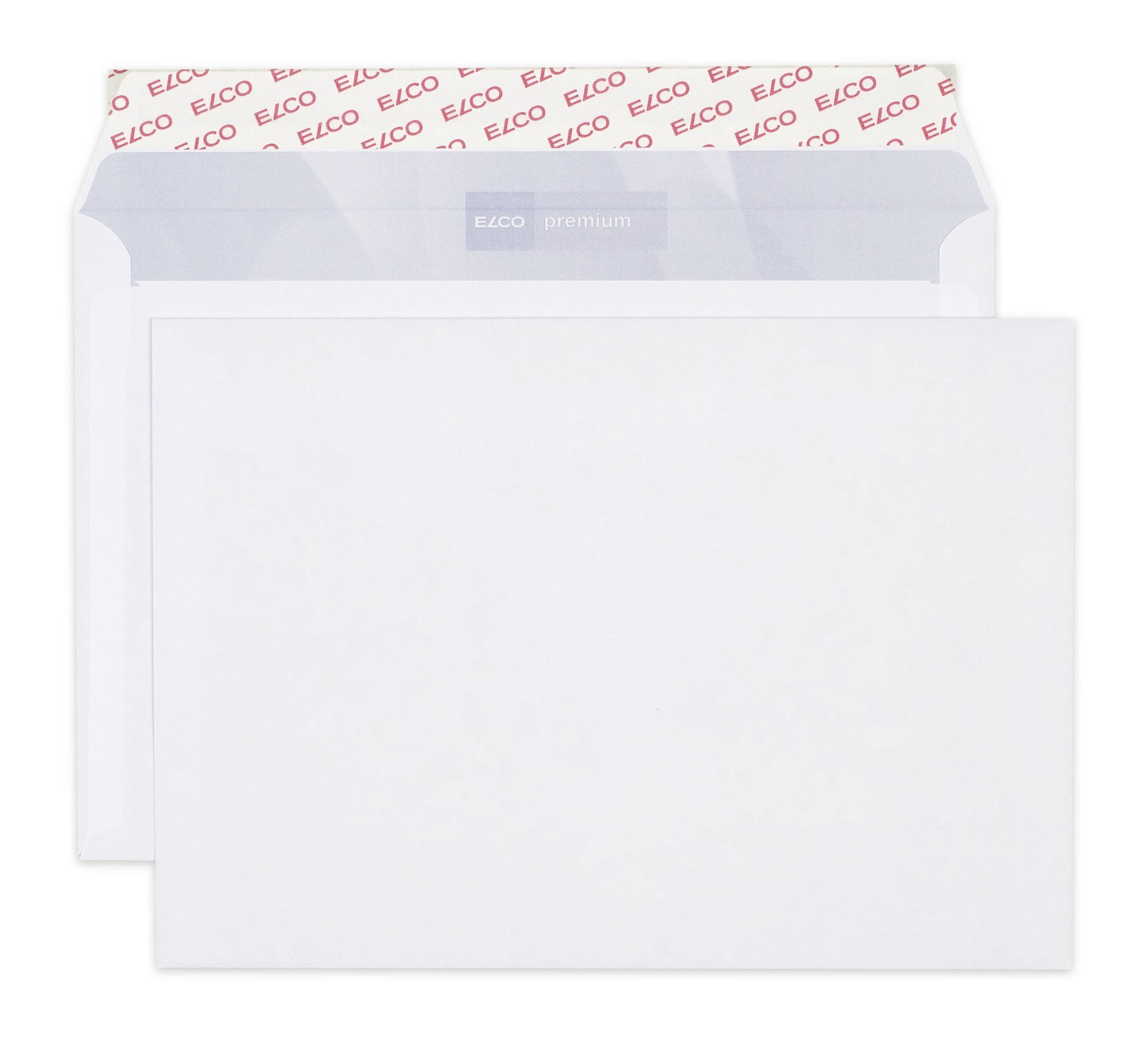ELCO Premium C5 Envelopes Without Window — 80 g/m² FSC-Certified Self-Adhesive Envelopes for A5 Documents and Correspondence, 162 x 229 mm, White, Box of 500