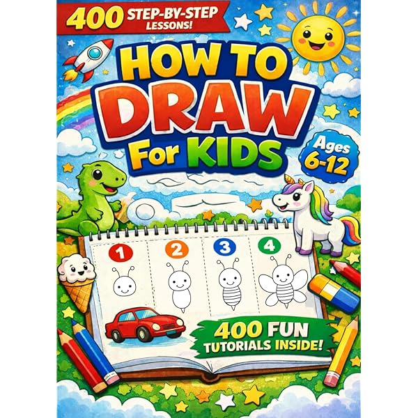 How To Draw For 6-8 Year Old Girls: Learn To Draw Cute Animals, Magical Things And Other Cool Stuff: Learn To Draw Cute Animals, Magical Things And Other Cool Stuff | Fun
