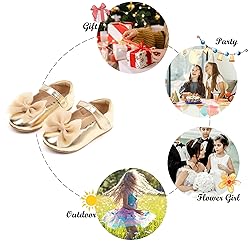 Felix & Flora Girls Toddler Little Ballet Shoes