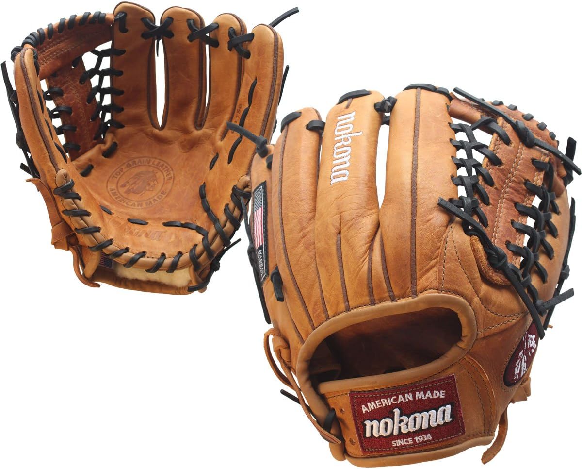 Nokona Generation Modified Trap 11.5" G1150 Baseball Glove Black