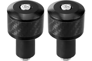 TUCKBOLD Motorcycle Handlebar End Plug Aluminum Alloy 7/8" 22mm Fashionable | Front Handle Bar Grips Cap Gear Balanced Plug B