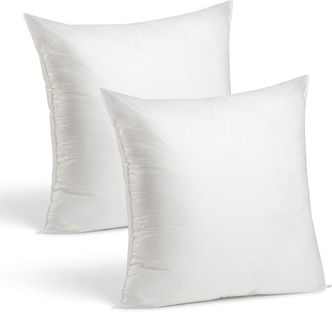Amazon Com Set Of 2 24 X 24 Premium Hypoallergenic Stuffer Pillow