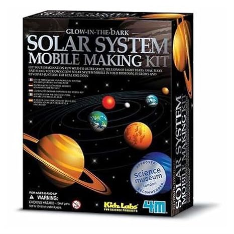 Unbranded 4m Glow In The Dark Kids Educational Solar System Mobile Science Project Toy New