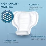 ViraCare 20 x Incontinence Pads for Men with Adhesive Strip - Anatomical Shaped view 5
