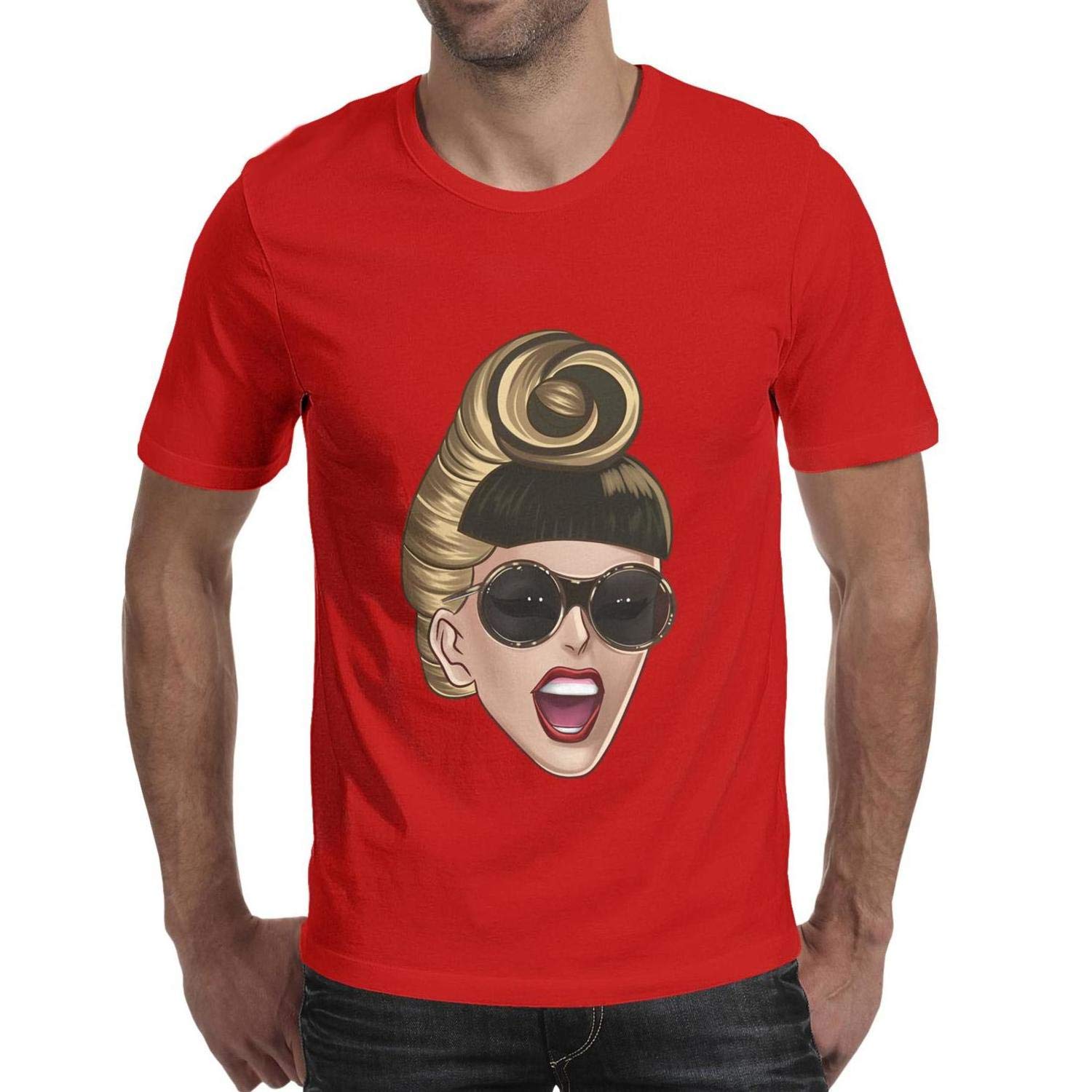 Weeyt Classic T Shirt Lady Gaga The Fame Kingdom Style Breathable Short
