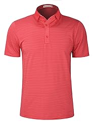 Wancafoke Polo Shirt for Men Short Sleeve Golf