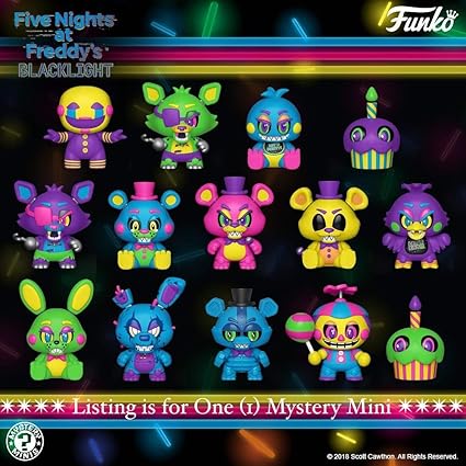 fnaf mystery minis series 1 checklist
